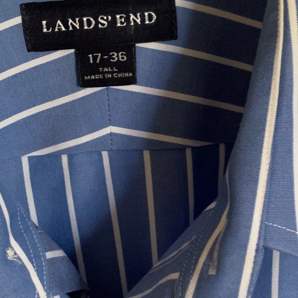 Lands End dress shirt